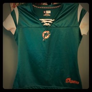 Miami Dolphins Lace Up Women’s Jersey